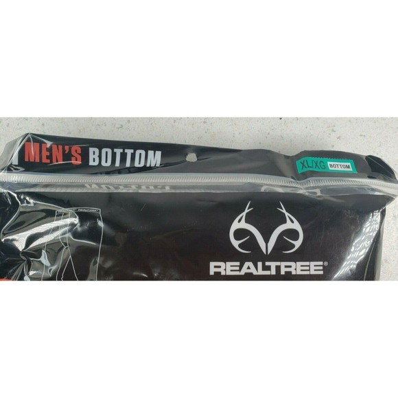 Realtree Men's Heavyweight Cotton Thermal bottom SIZE XL - Picture 3 of 10